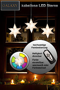 Galaxy floating LED Stars